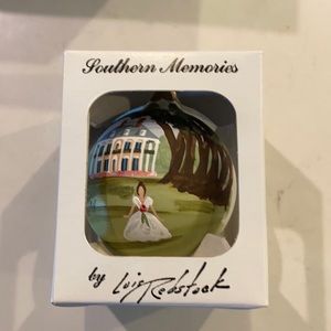Hand painted Oak Alley Southern Memories ornament